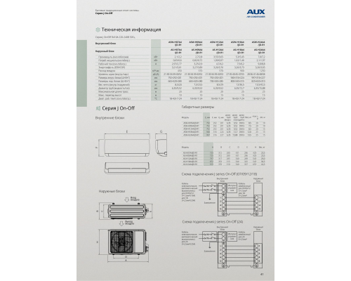 Кондиционер AUX J On-Off ASW-H07A4/JD-R1 / AS-H07A4/JD-R1